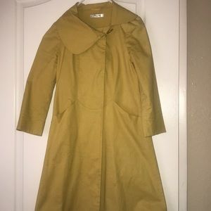 ValleyGirl yellow trench coat